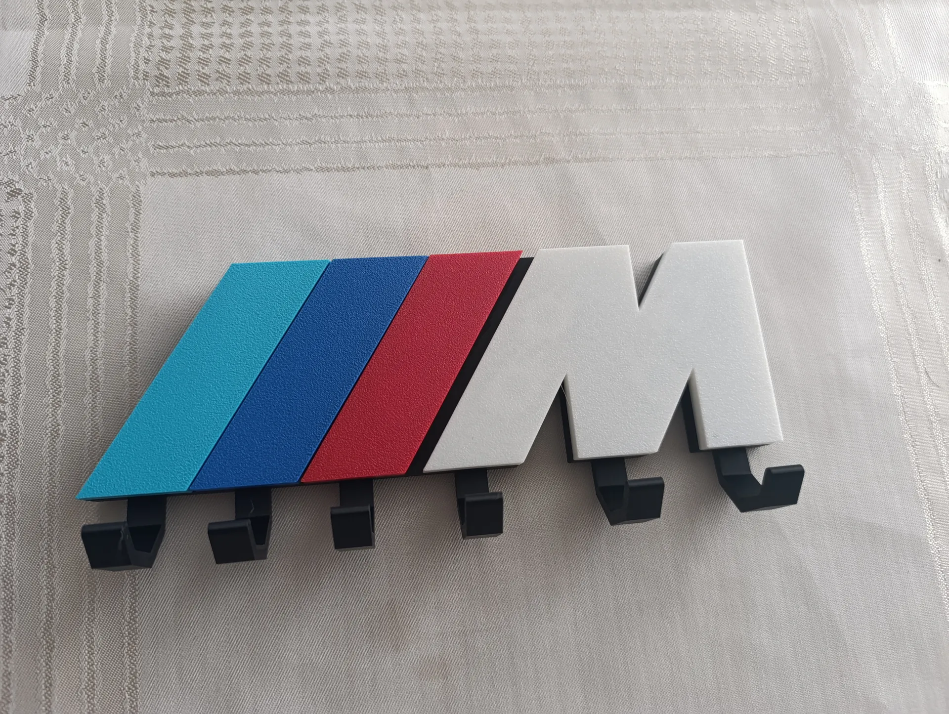 BMW M Power Logo Tasarımlı Duvar Anahtarlık Askısı - Görsel 3