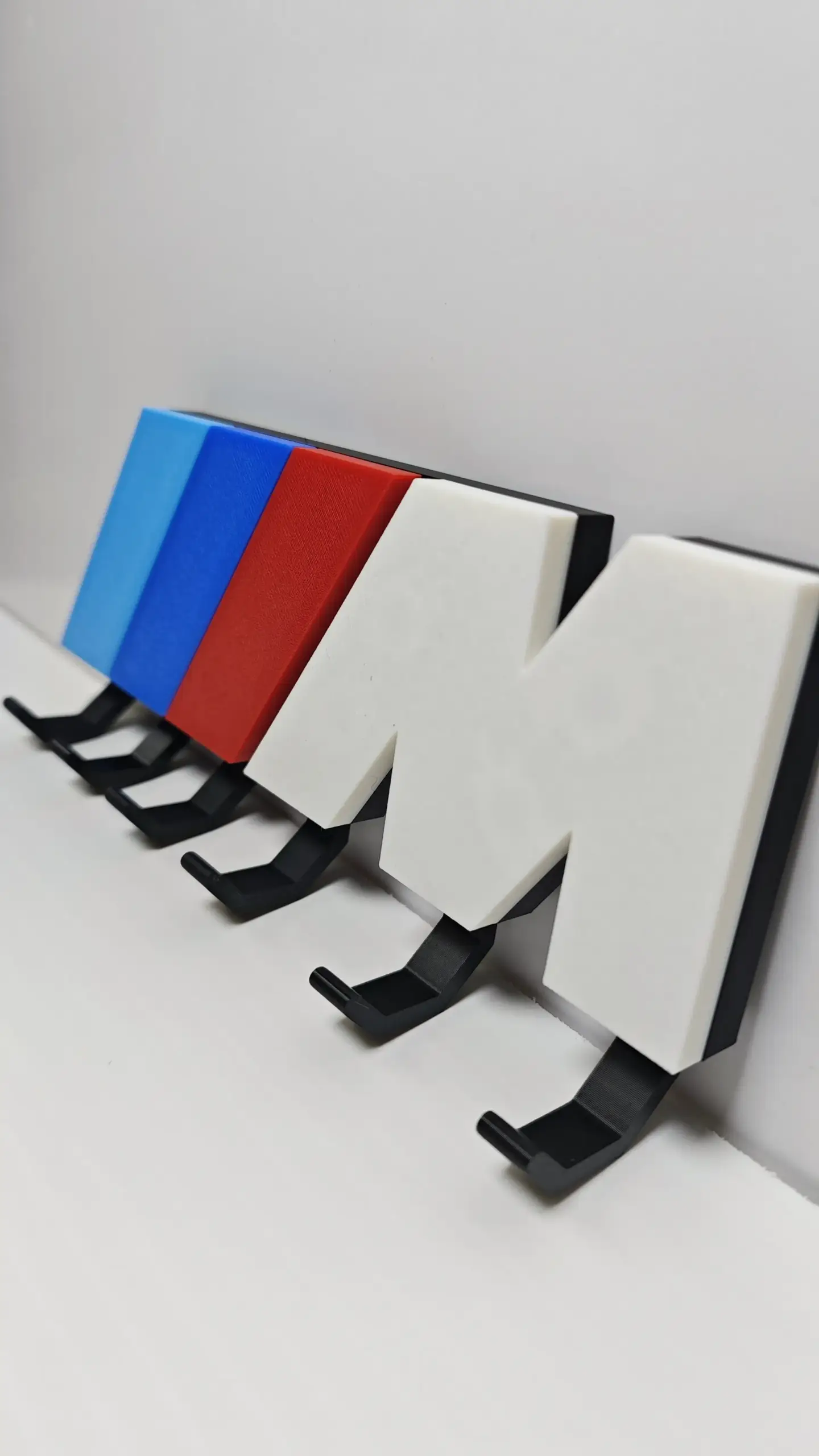 BMW M Power Logo Tasarımlı Duvar Anahtarlık Askısı - Görsel 2