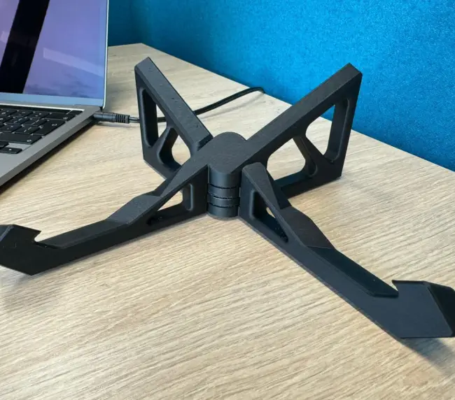 Katlanabilir Laptop Standı – 3D Baskı Taşınabilir Bilgisayar Sehpası