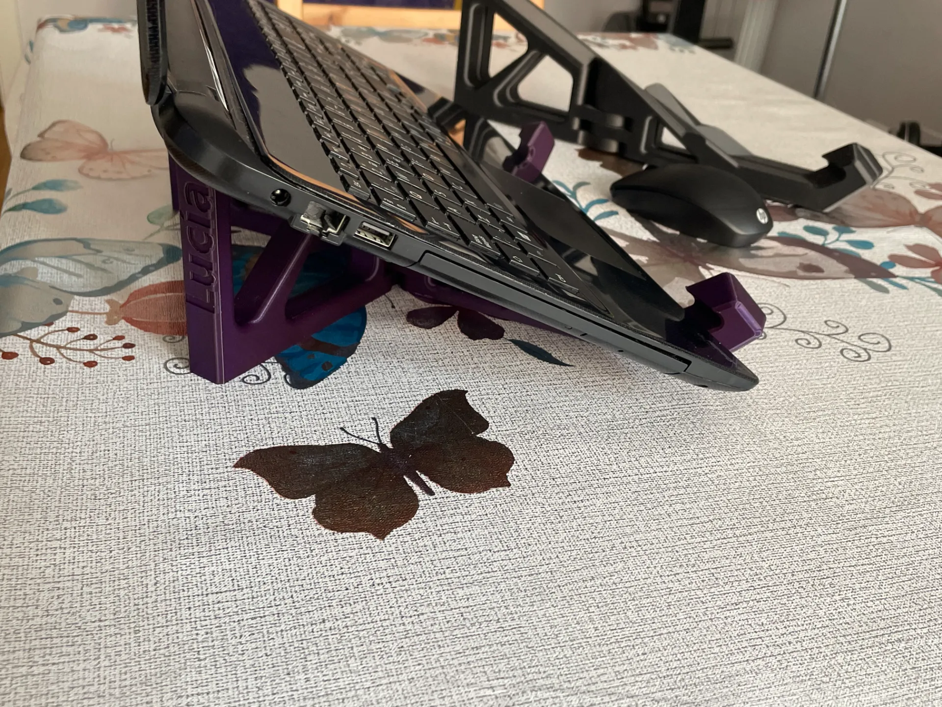 Katlanabilir Laptop Standı – 3D Baskı Taşınabilir Bilgisayar Sehpası - Görsel 7
